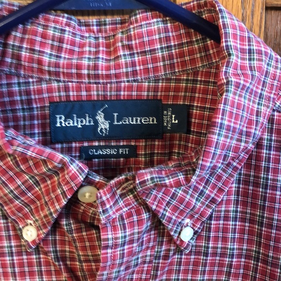 Ralph Lauren Men’s Large classic fit long sleeve - Picture 2 of 3